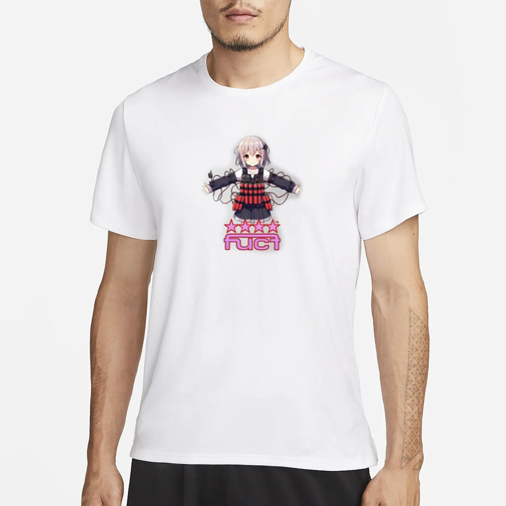 Fuct Suicide Girl Crewneck T-Shirt 5 Fuct Suicide Girl Crewneck T-Shirt1