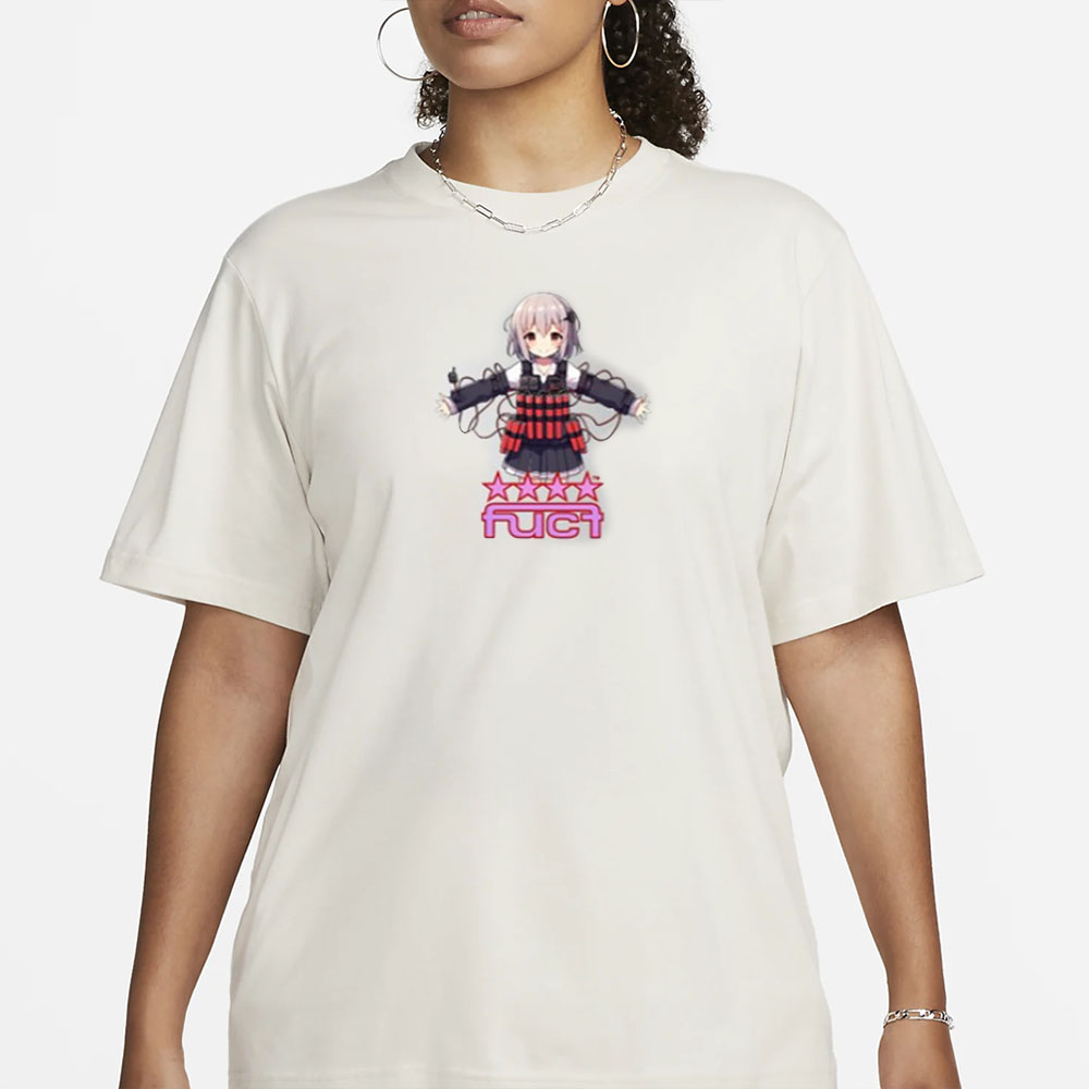 Fuct Suicide Girl Crewneck T-Shirt 4 Fuct Suicide Girl Crewneck T-Shirt3