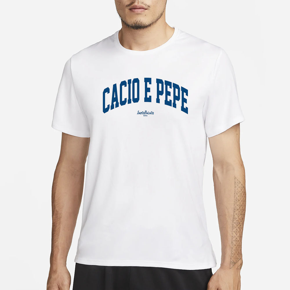 Geraldine CACIO E PEPE Santo Palato Roma T-Shirt 4 Geraldine CACIO E PEPE Santo Palato Roma T-Shirt1