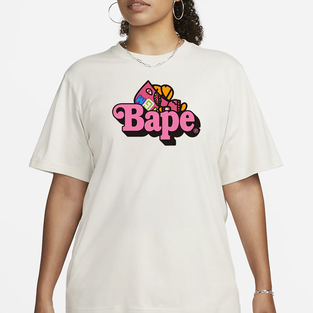 Glorilla Wearing Shark Milo On Bape T-Shirt3