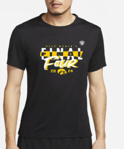 Hawkeyes 2024 Women’s Basketball Final Four T-Shirt4
