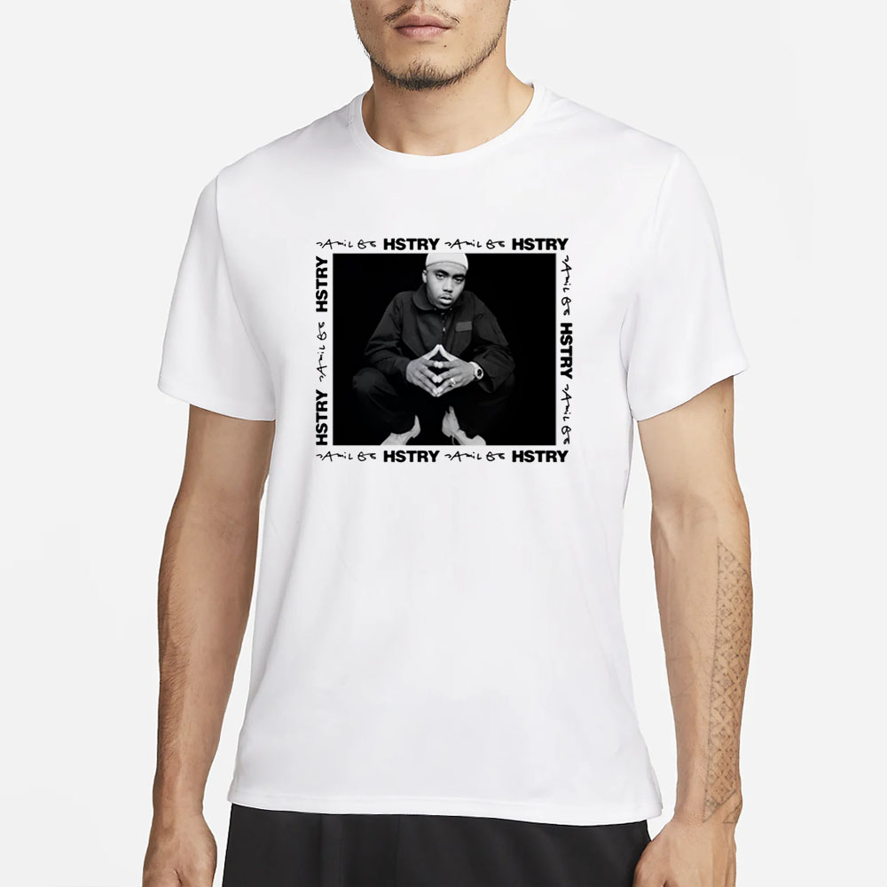 Hstry X Jamil Gs Hip Hop 50 Nas T-Shirt 4 Hstry X Jamil Gs Hip Hop 50 Nas T-Shirt1