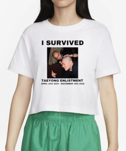 I Survived Taeyong Enlistment April 15th 2024 December 15th 2025 T-Shirts