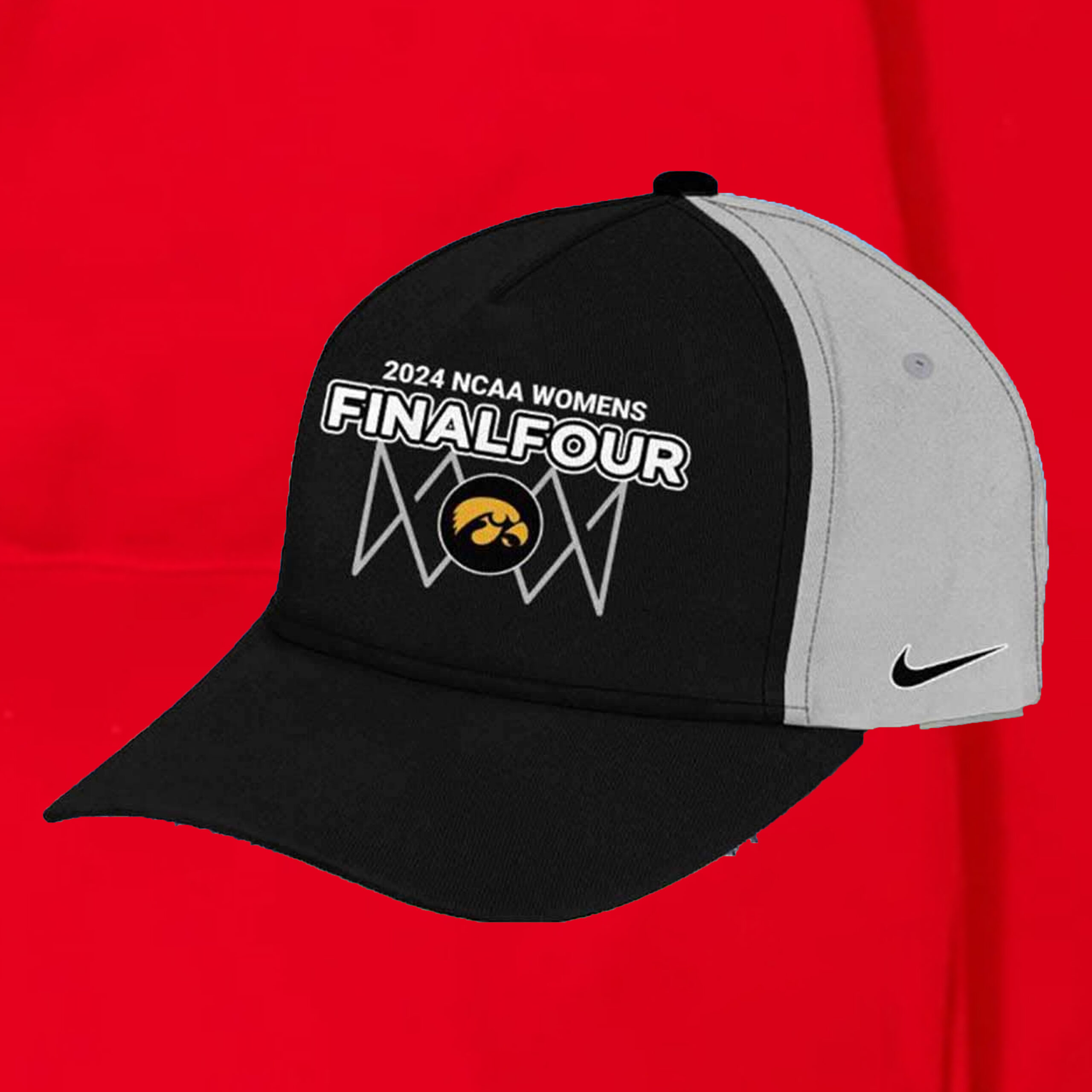 Iowa 2024 Women’s Basketball Final Four Back To Back Hat 4 Iowa 2024 Women’s Basketball Final Four Back To Back Hat
