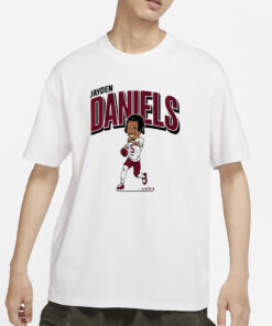 JAYDEN DANIELS CARICATURE T-SHIRT