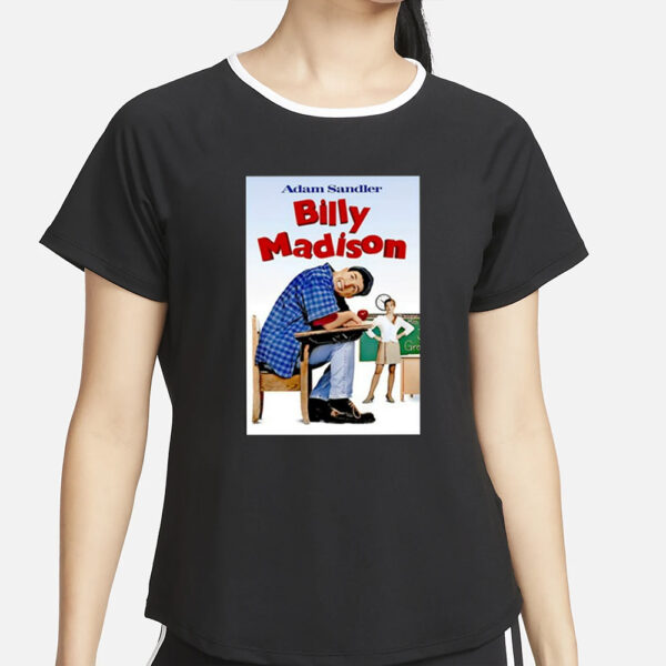 Justin Boldaji Adam Sandler Billy Madison Poster T-Shirt21