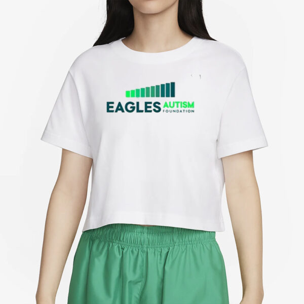 Kylie Kelce Eagles Autism Foundation T-Shirt4