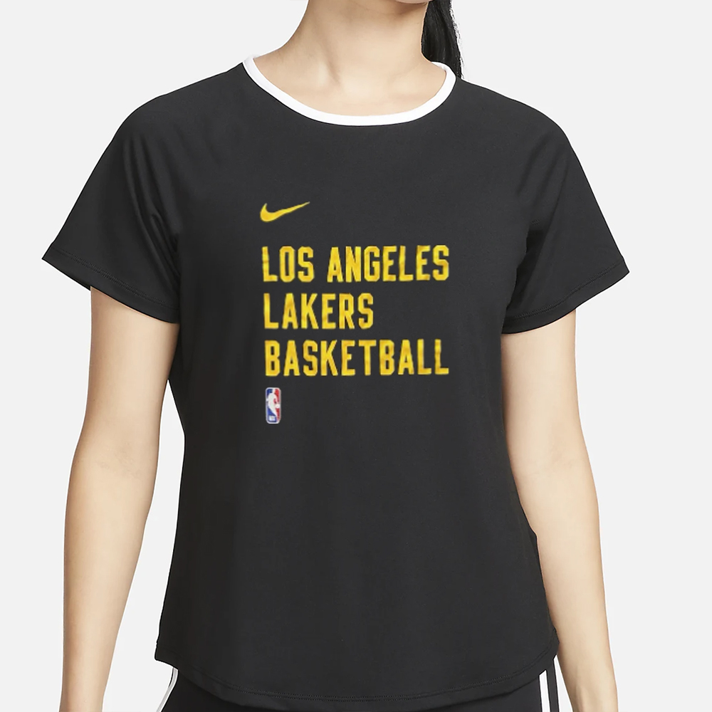 LeBron James Nike NBA Los Angeles Lakers Basketball T-Shirt 4 LeBron James Nike NBA Los Angeles Lakers Basketball T-Shirt2