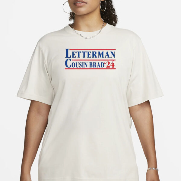 Letterman Cousin Brad ’24 T-Shirt1