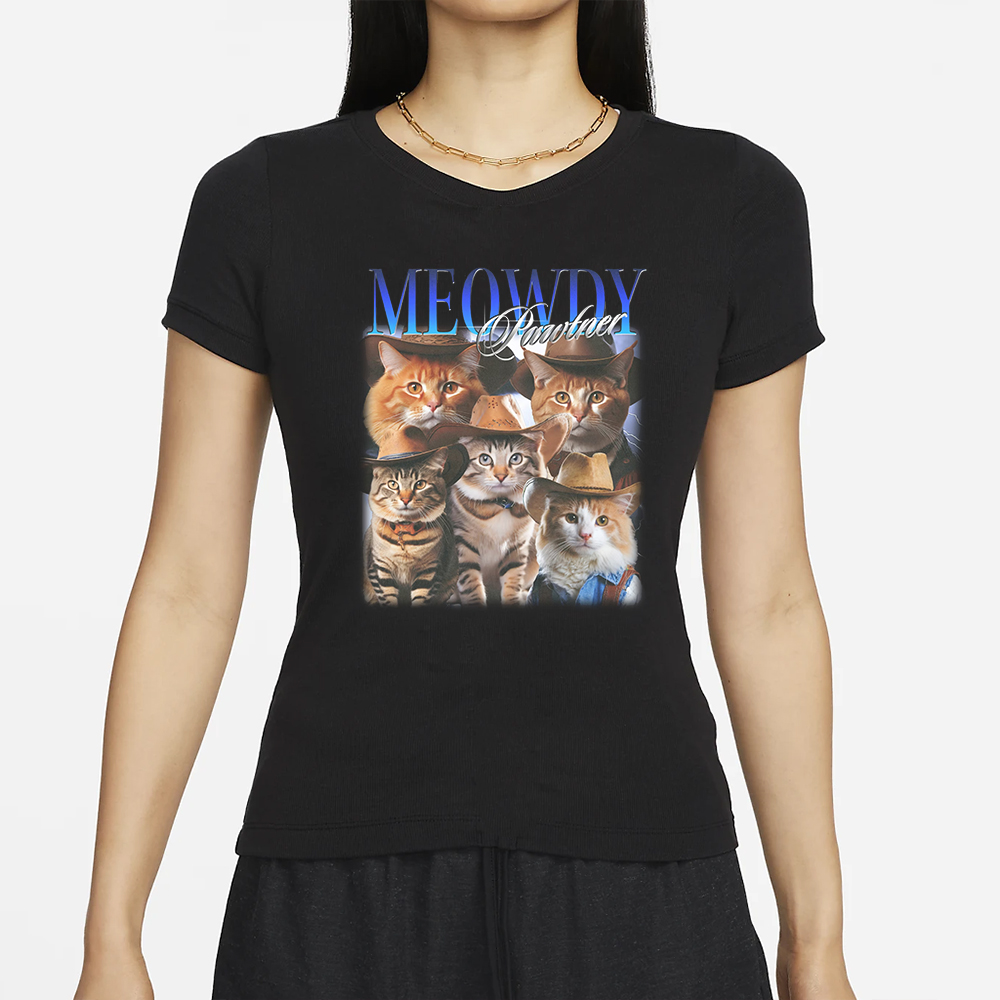 MEOWDY PAWTNER T-SHIRT 4 MEOWDY PAWTNER T-SHIRT