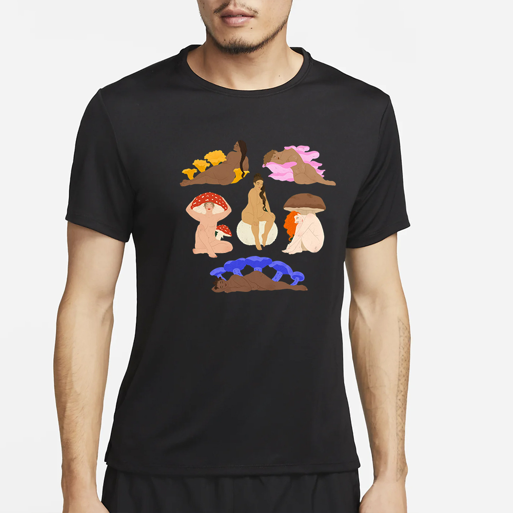 MUSHROOM LADIES T-SHIRT 4 MUSHROOM LADIES T-SHIRT2