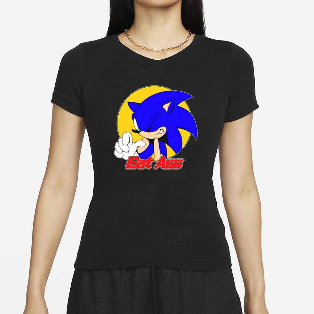 MamonoWorld Sonic Eat Ass T-Shirts