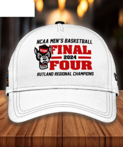 NC State 2024 Men’s Basketball Tournament March Madness Final Four Hat2