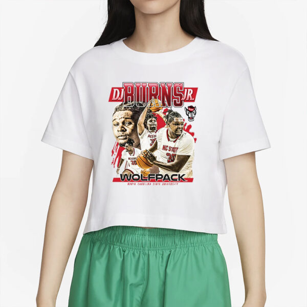 NC State Basketball DJ Burns Jr T-Shirt4
