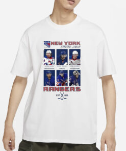 NY Rangers Starting Lineup T-Shirts