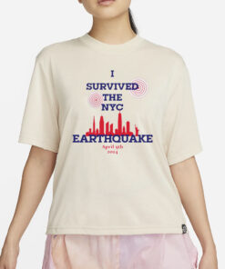 Official I Survived Nyc Earthquake April 5 2024 T-Shirt5