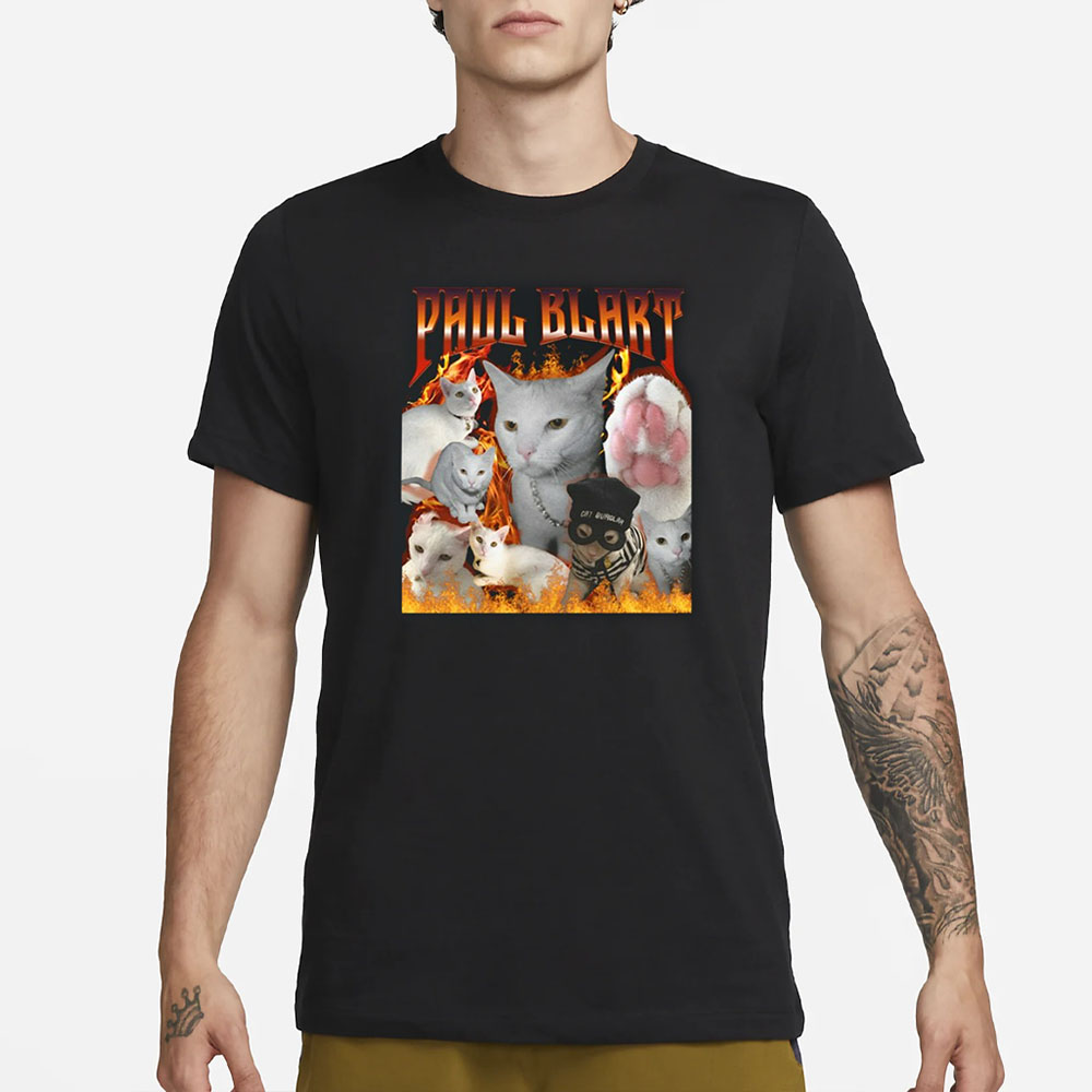 Paul Blart Piss Cat T-Shirt 4 Paul Blart Piss Cat T-Shirt1