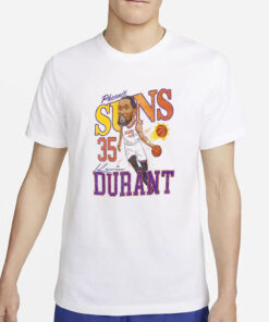 Phoenix Suns Kevin Durant Caricature T-Shirt2
