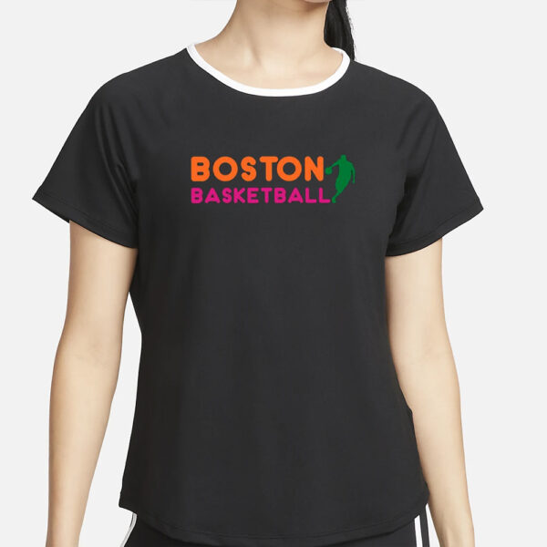 Riann Boston Basketball T-Shirt4