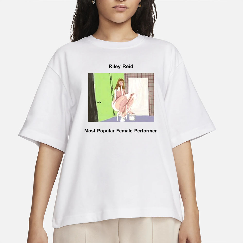 Riley Reid Most Popular Female Performer T-Shirt1