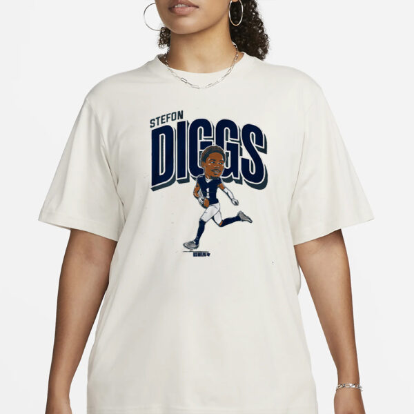 STEFON DIGGS HOUSTON CARICATURE T-SHIRT3
