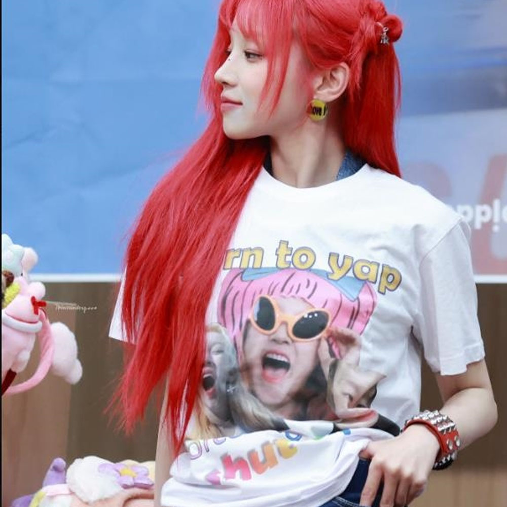 Song Yuqi Born To Yap Forced To Shut Up T-Shirt 4 Song Yuqi Born To Yap Forced To Shut Up T-Shirt