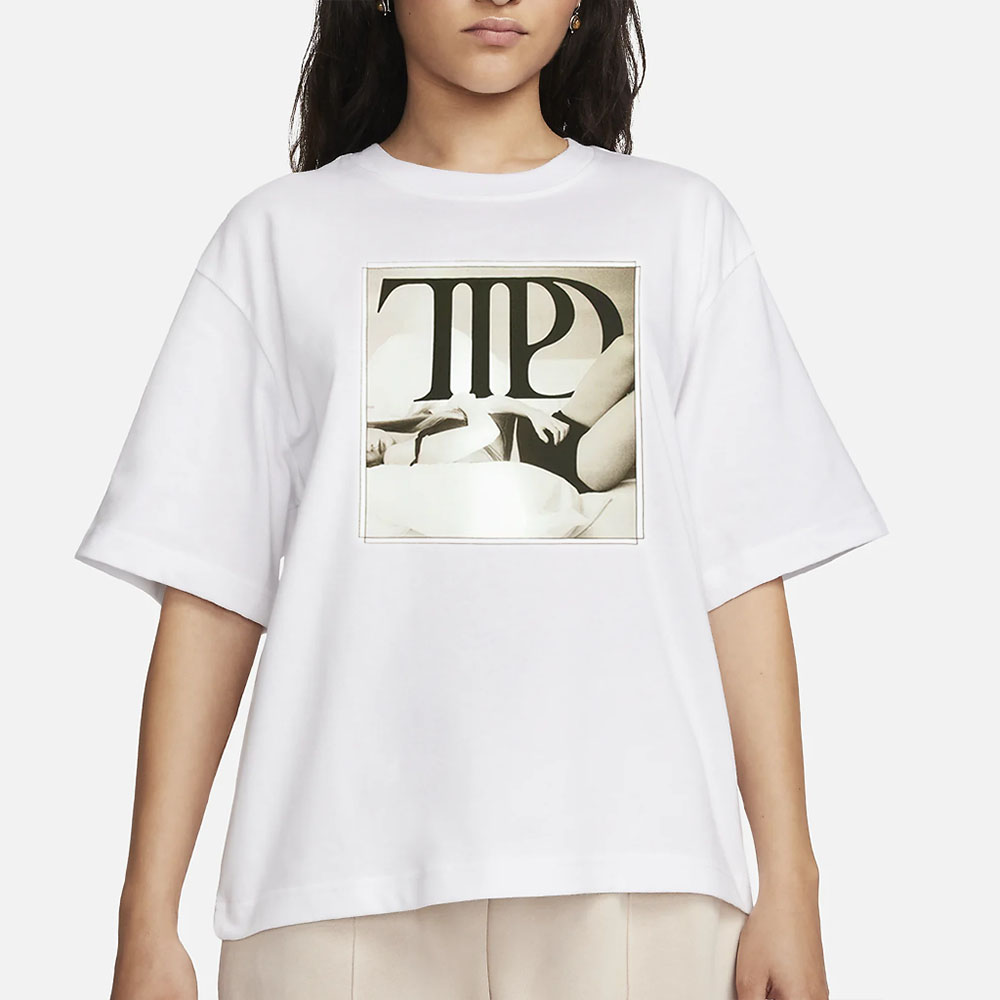 The Tortured Poets Department White T-Shirt
