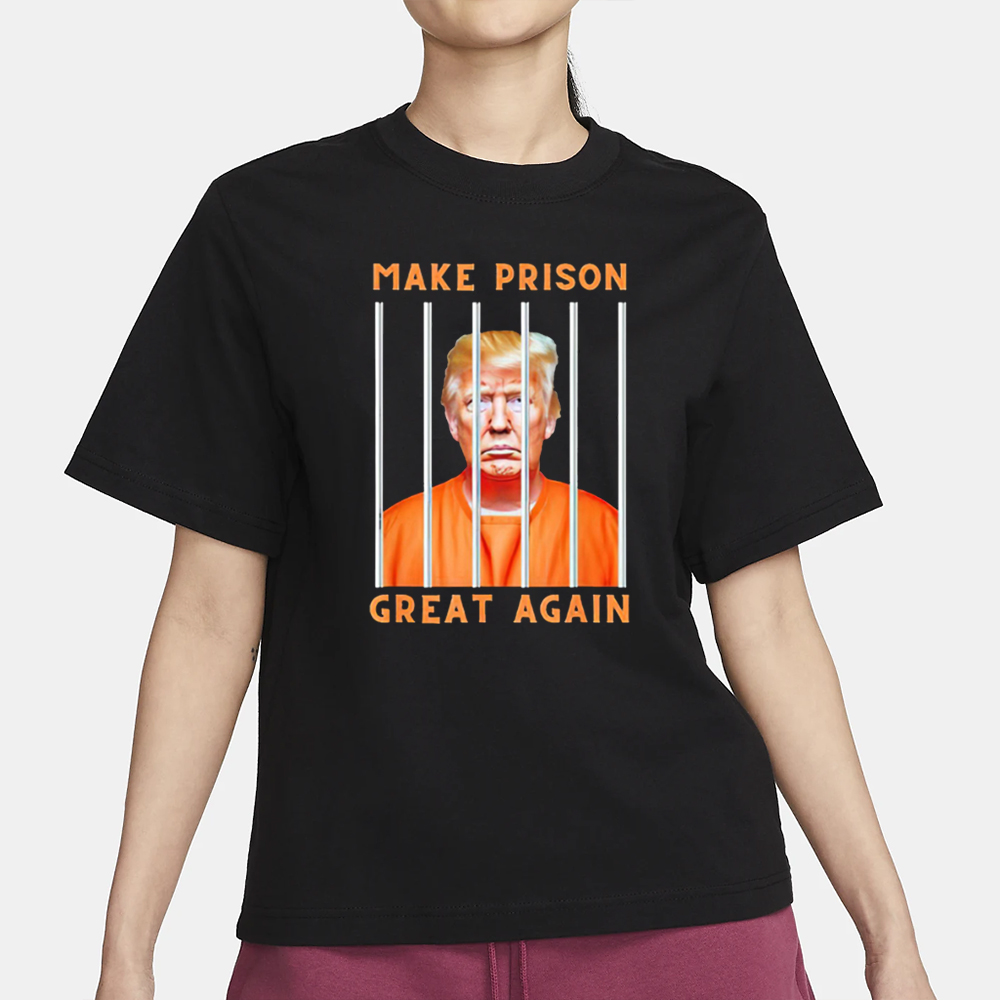 Trump Make Prison Great Again Mugshot T-Shirt 5 Trump Make Prison Great Again Mugshot T-Shirt3