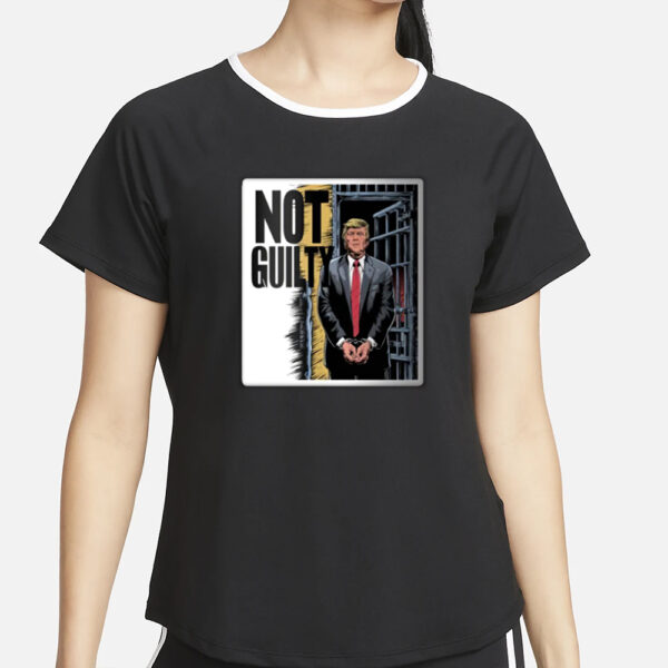 Trump Not Guilty Mugshot T-Shirt54