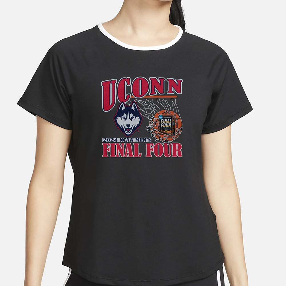 UConn 2024 Men’s Basketball Final Four T-Shirt 4 UConn 2024 Men’s Basketball Final Four T-Shirt2