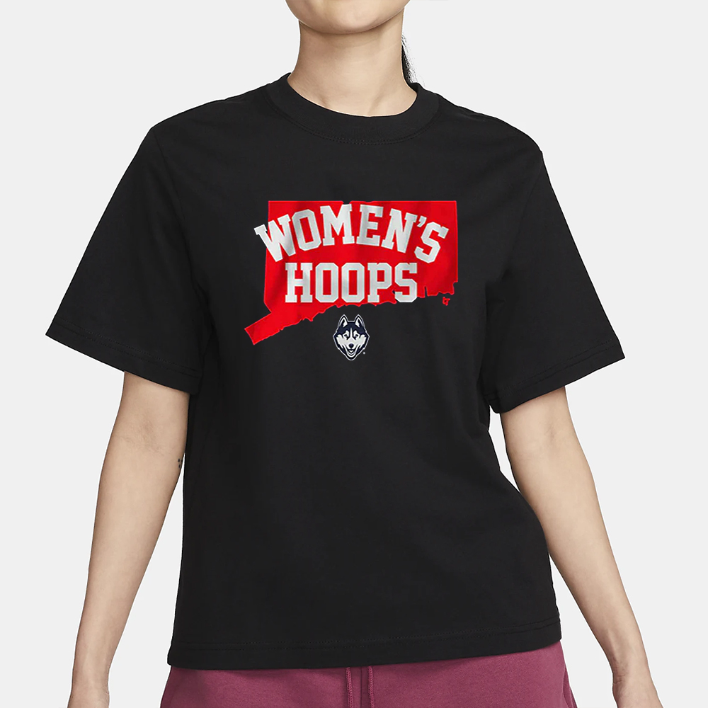 Uconn Basketball Women’s Hoops T-Shirt 4 Uconn Basketball Women’s Hoops T-Shirt1