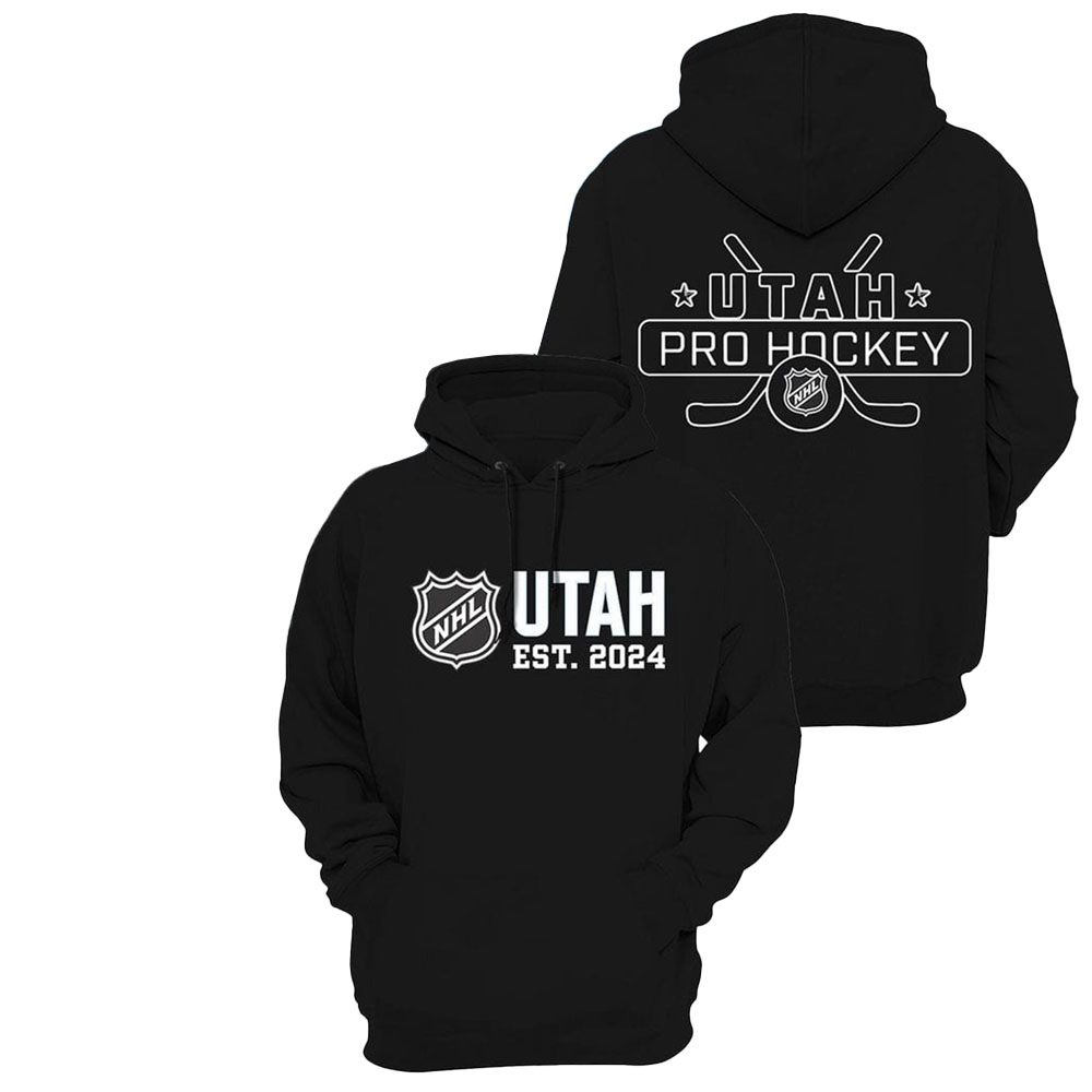 Utah EST.2024 Pro Hockey Hoodie 2 Utah EST.2024 Pro Hockey Hoodie1
