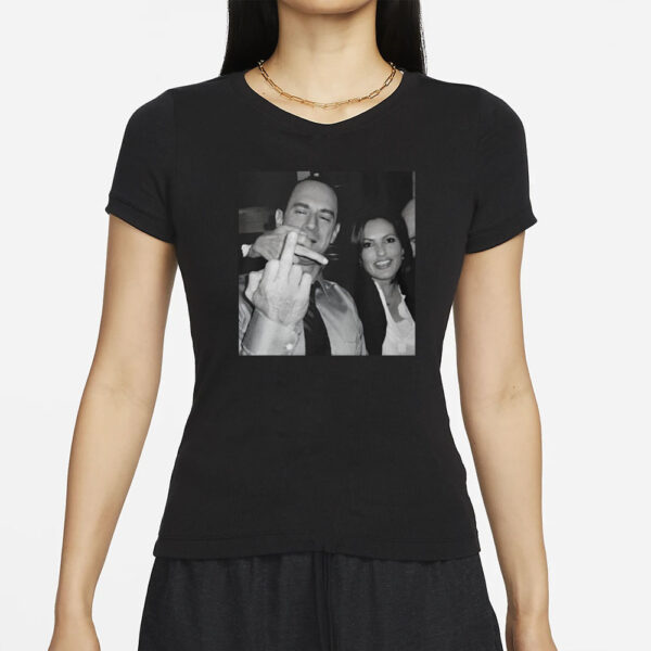 Vintage Elliot Stabler And Olivia Benson T-Shirt