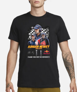 Adrian Newey 2006-2025 Thank You For The Memories T-Shirt1