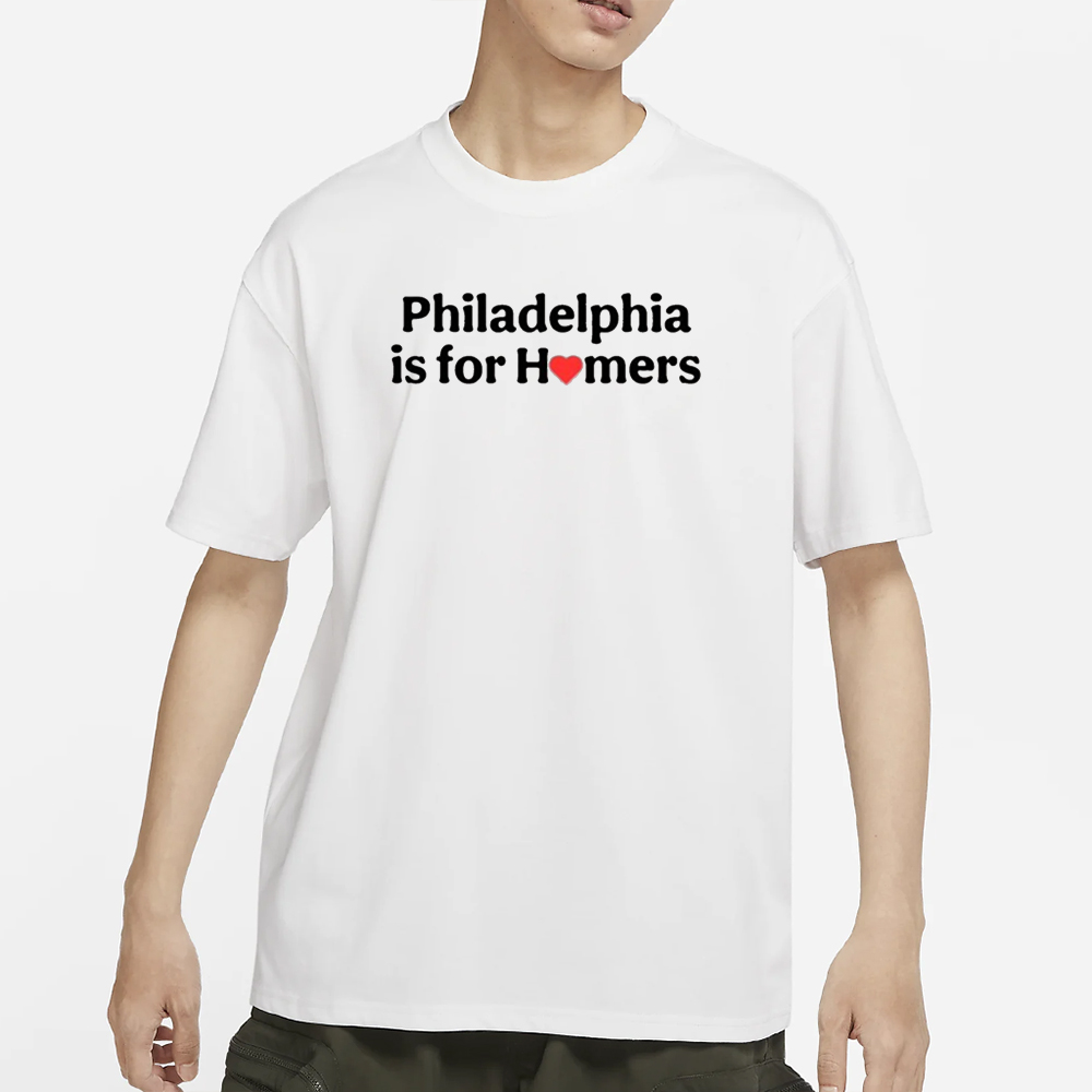 Alec Bohm Philadelphia Is For Homers T-Shirt 4 Alec Bohm Philadelphia Is For Homers T-Shirt