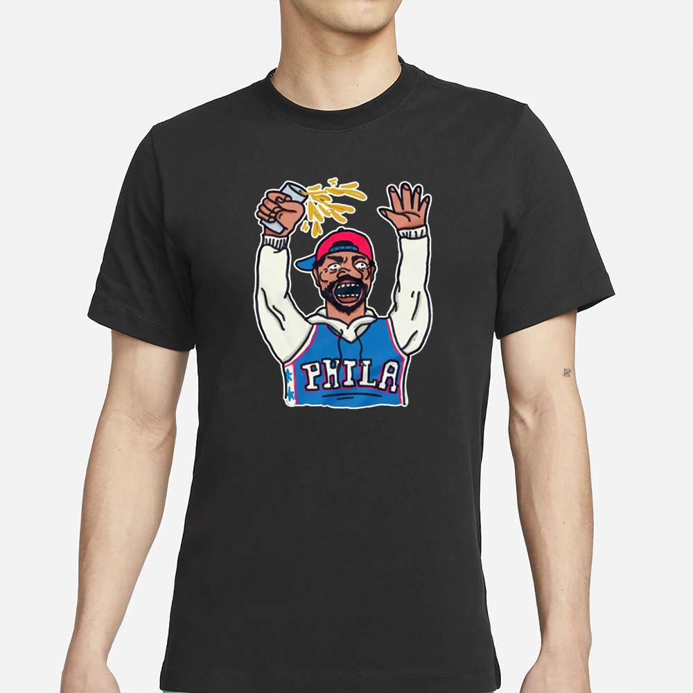 "Angry Sixers Fan" T-Shirt 4 Angry Sixers Fan T-Shirt