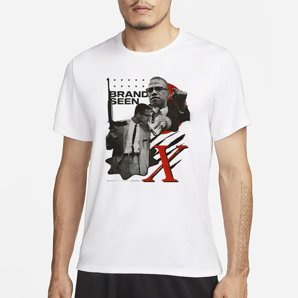 Anthony Edwards See Malcolm X By Any Means T-Shirt 4 Anthony Edwards See Malcolm X By Any Means T-Shirt1