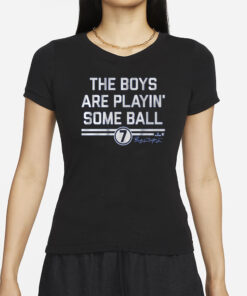 BOBBY WITT JR. THE BOYS ARE PLAYIN' SOME BALL T-SHIRTS