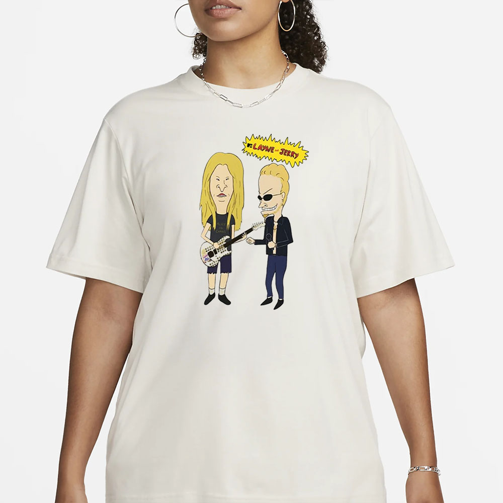 Beavis And Butthead Layne And Jerry T-Shirt1