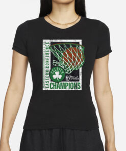 Boston Celtics 2024 Eastern Conference Champions Full Court Trap T-Shirts