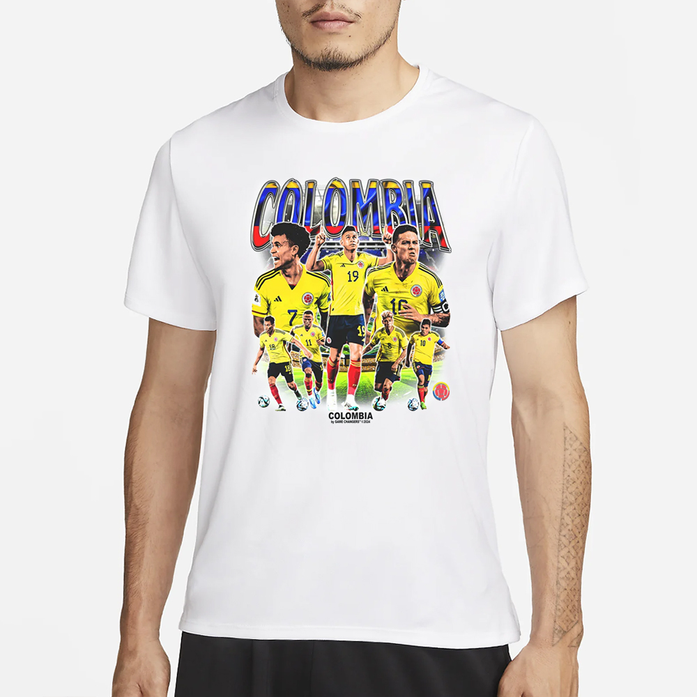 COLOMBIA By Game Changers 2024 T-Shirt 4 COLOMBIA By Game Changers 2024 T-Shirt1