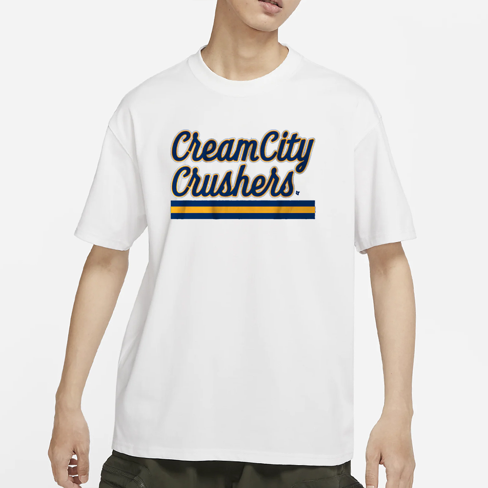 CREAM CITY CRUSHERS T-SHIRT 4 CREAM CITY CRUSHERS T-SHIRT