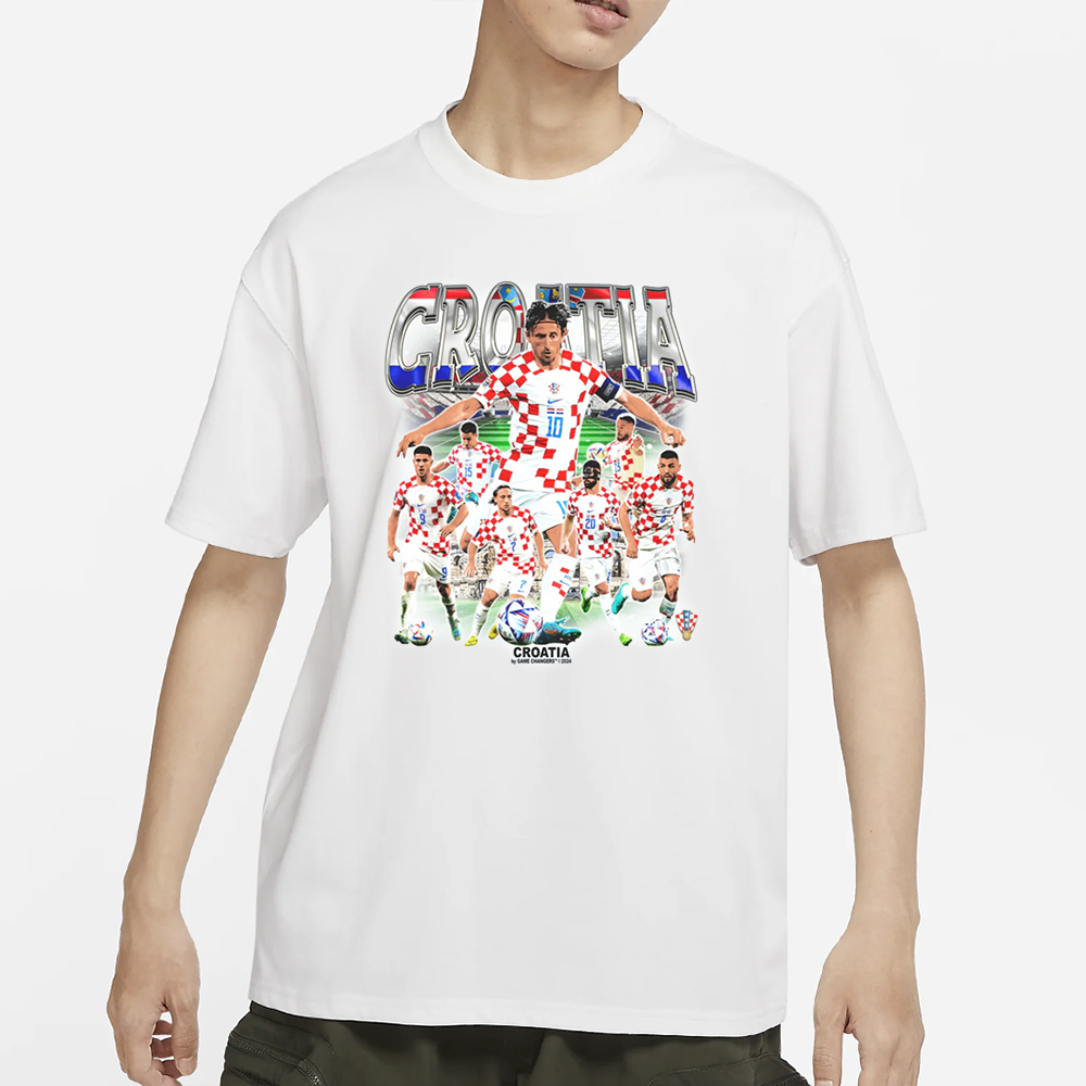 CROATIA By Game Changers 2024 T-Shirt 4 CROATIA By Game Changers 2024 T-Shirt