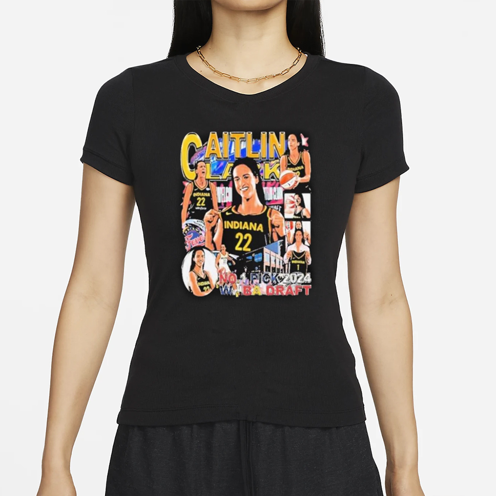 Caitlin Clark Indiana No 1 Pick Draft 2024 T-Shirt
