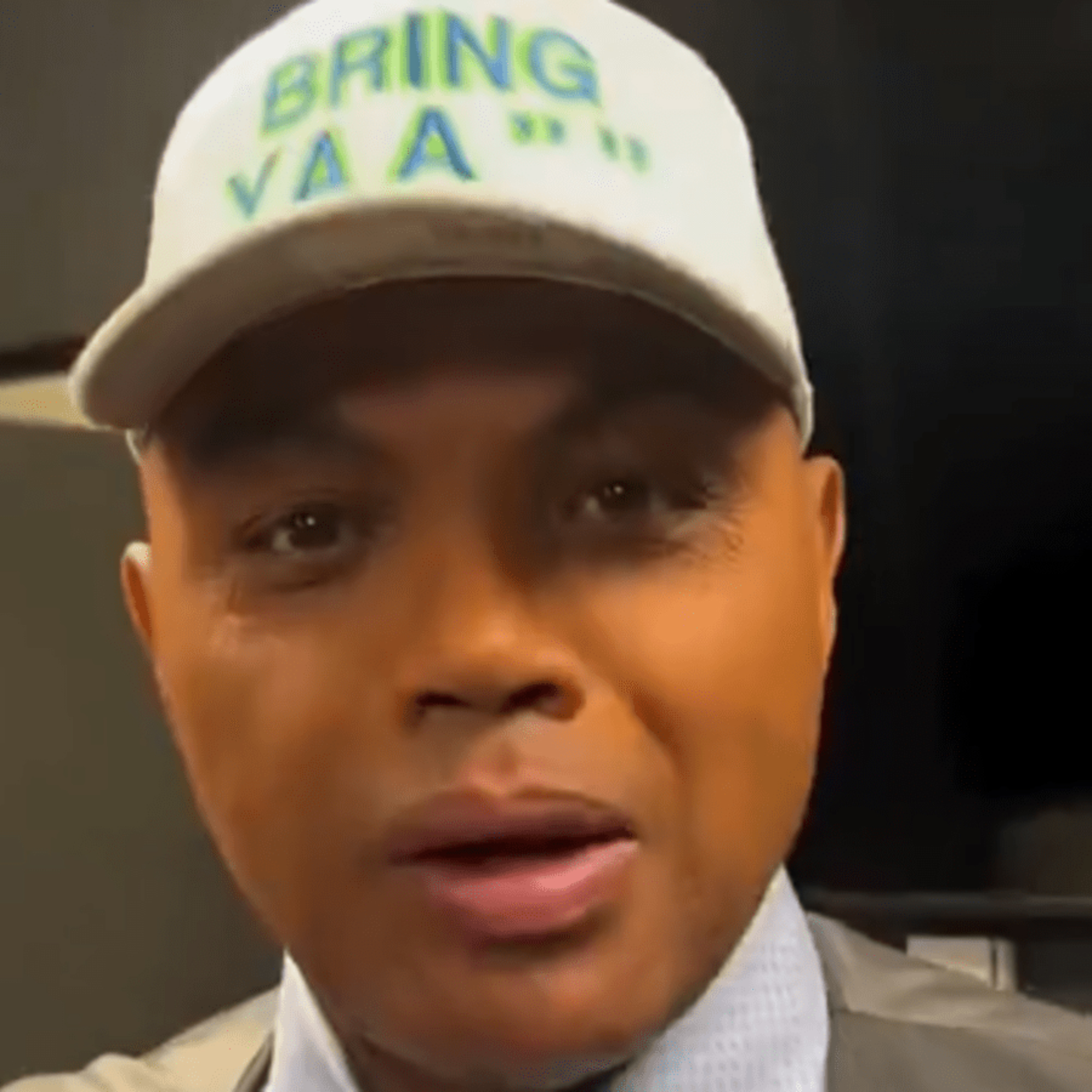 Charles Barkley Bring Ya Ass Dad Hat 4 Charles Barkley Bring Ya Ass Dad Hat