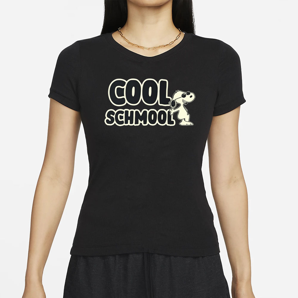 Cool Schmool Snoopy T-Shirt 4 Cool Schmool Snoopy T-Shirt