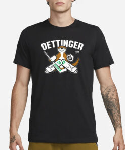 Dallas Jake Oettinger Otter T-Shirt4