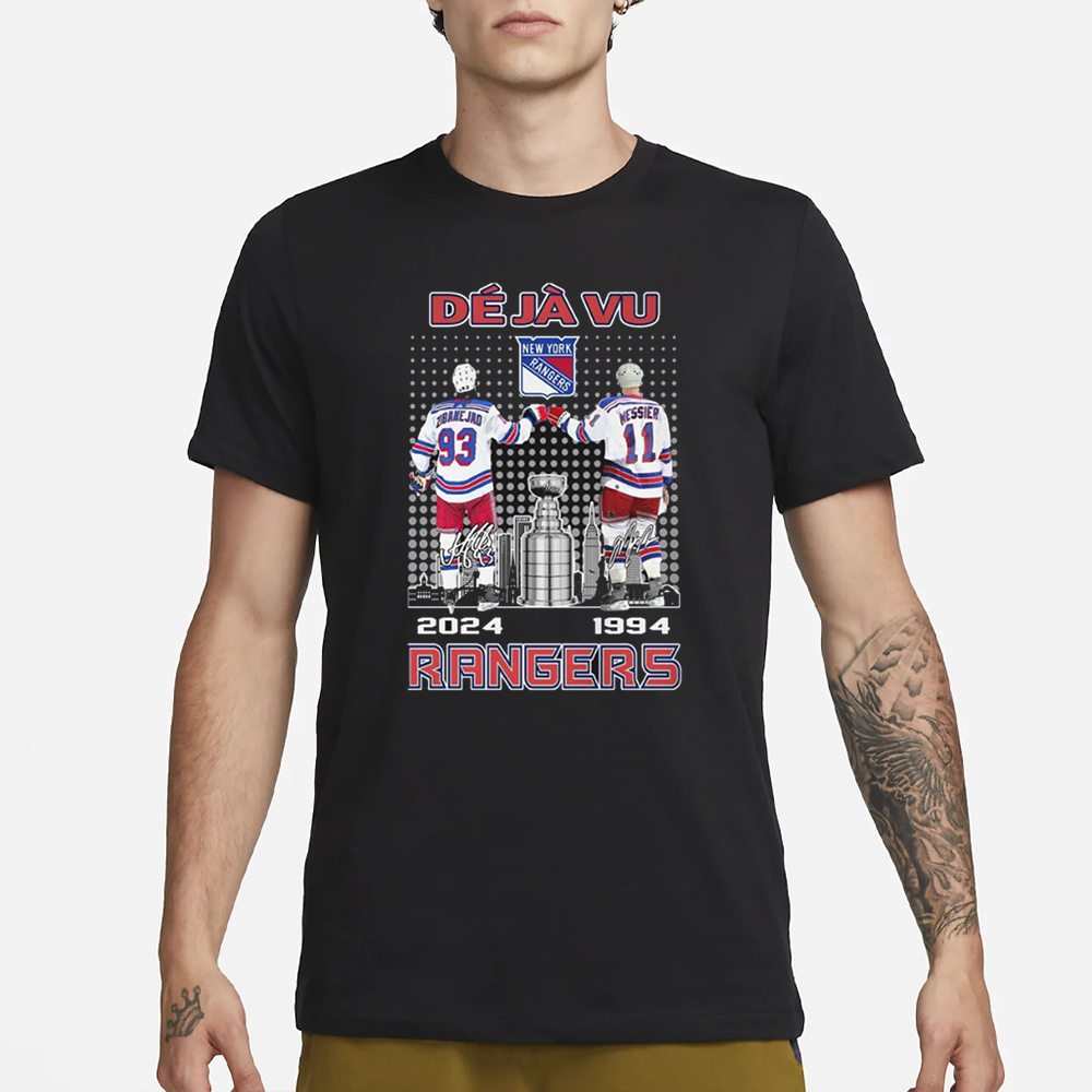 Deja Vu New York Rangers Messier 1994 And Zibanejad 2024 T-Shirt 4 Deja Vu New York Rangers Messier 1994 And Zibanejad 2024 T-Shirt1