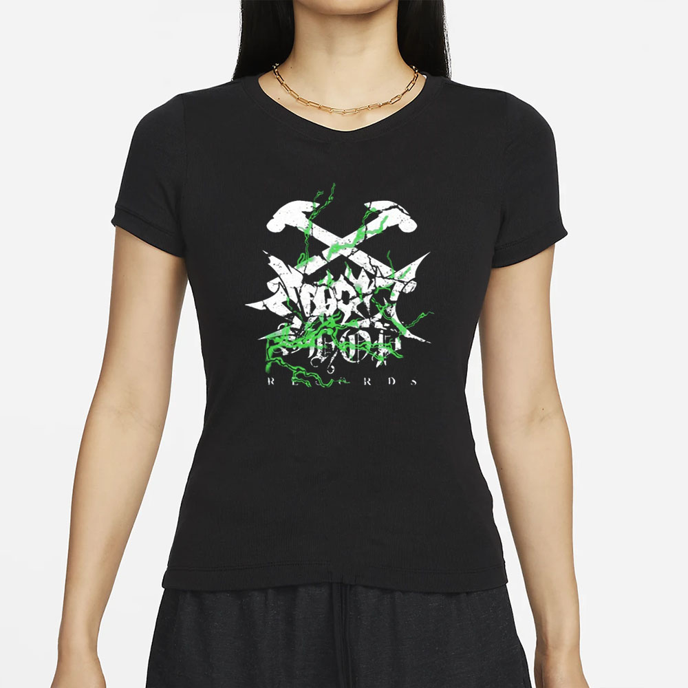 Doomshop Records Green Thunder 2024 T-Shirt 4 Doomshop Records Green Thunder 2024 T-Shirt