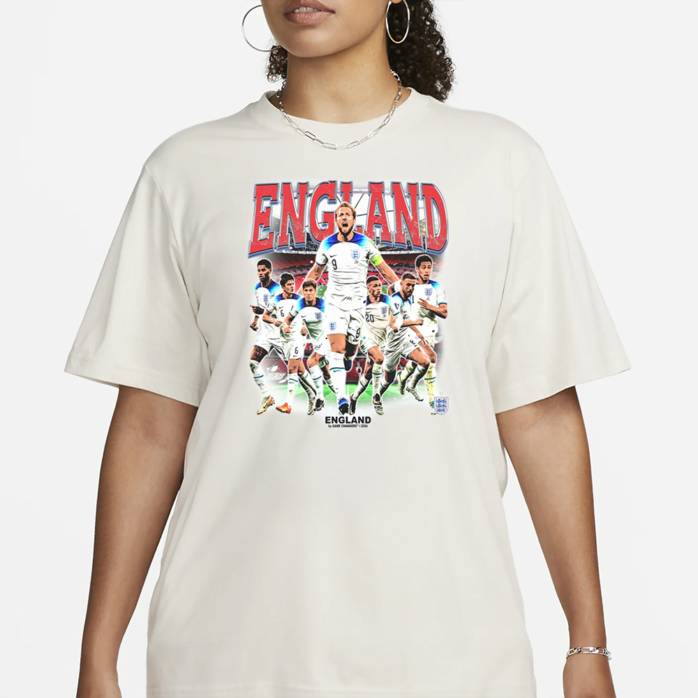 ENGLAND By Game Changers 2024 T-Shirt 4 ENGLAND By Game Changers 2024 T-Shirt1